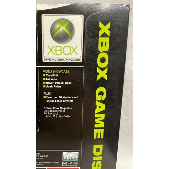 Xbox Demo Disc #55, March 2006, Quake 4, Condemned, Black, Total Overdose - Picture 4 of 5